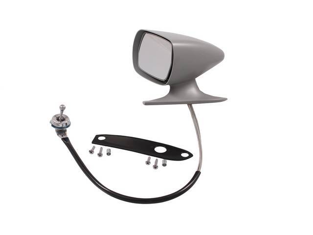 Outside Rearview Mirror, Sport Style, LH, Remote Control
