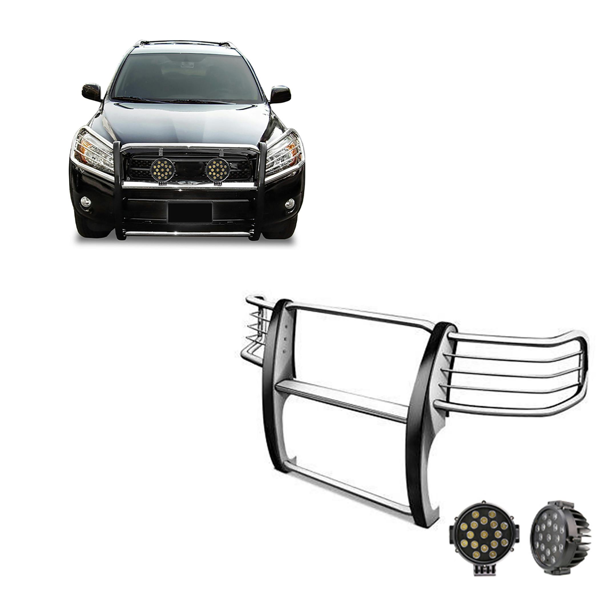 Black Horse Off Road 17A093902MSS-PLB Grille Guard Kit