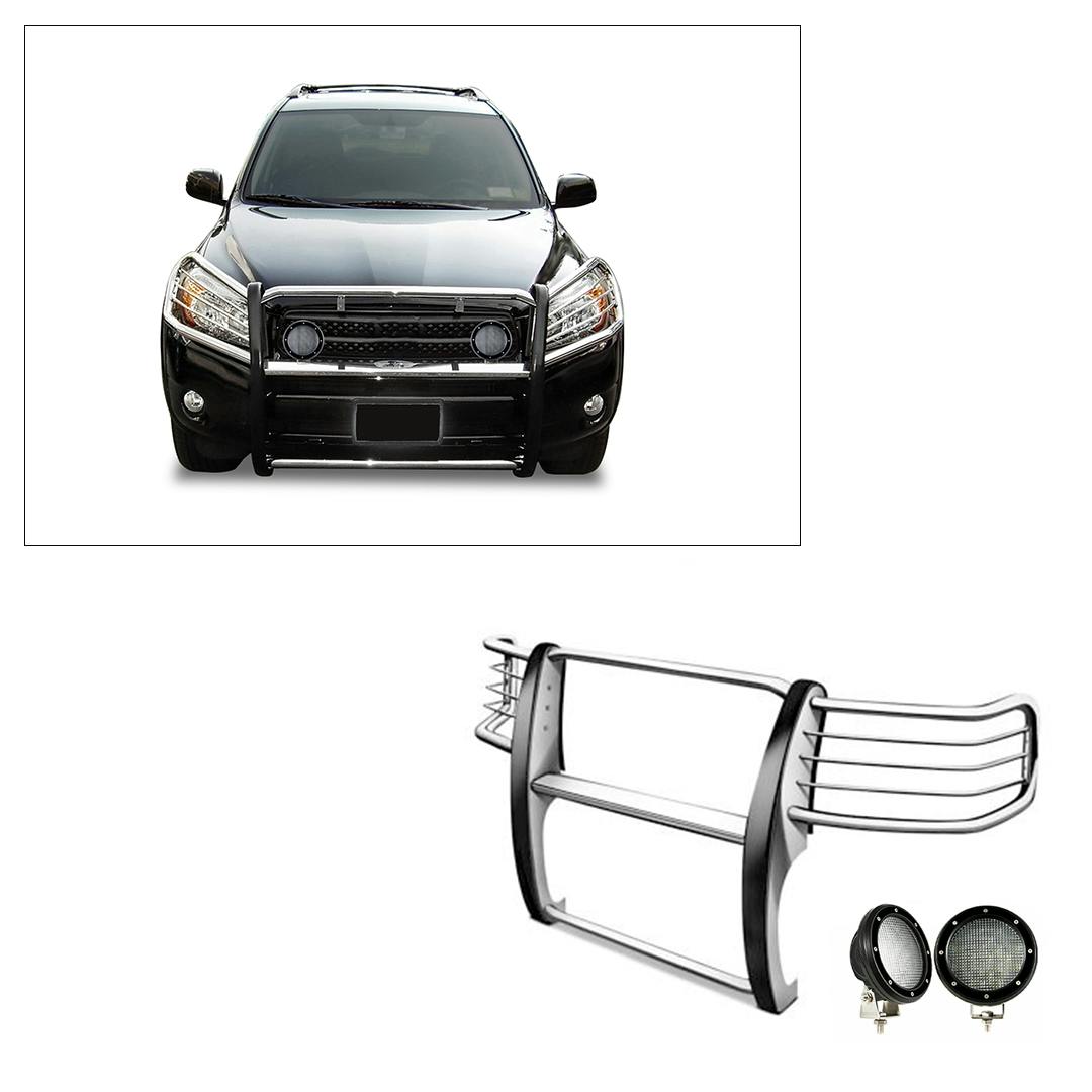 Black Horse Off Road 17A093902MSS-PLFB Grille Guard Kit