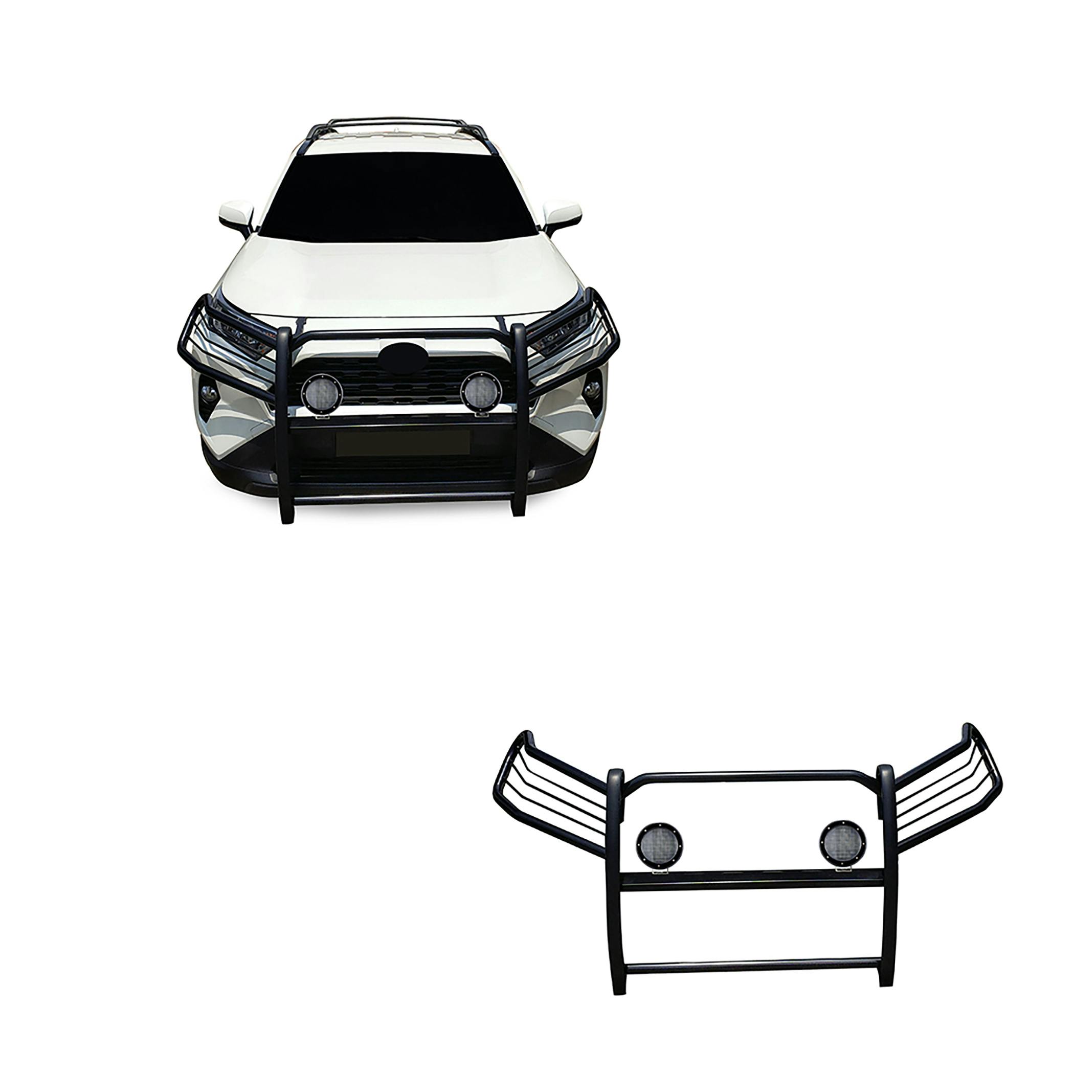Black Horse Off Road 17A093904MA-PLFB Grille Guard Kit