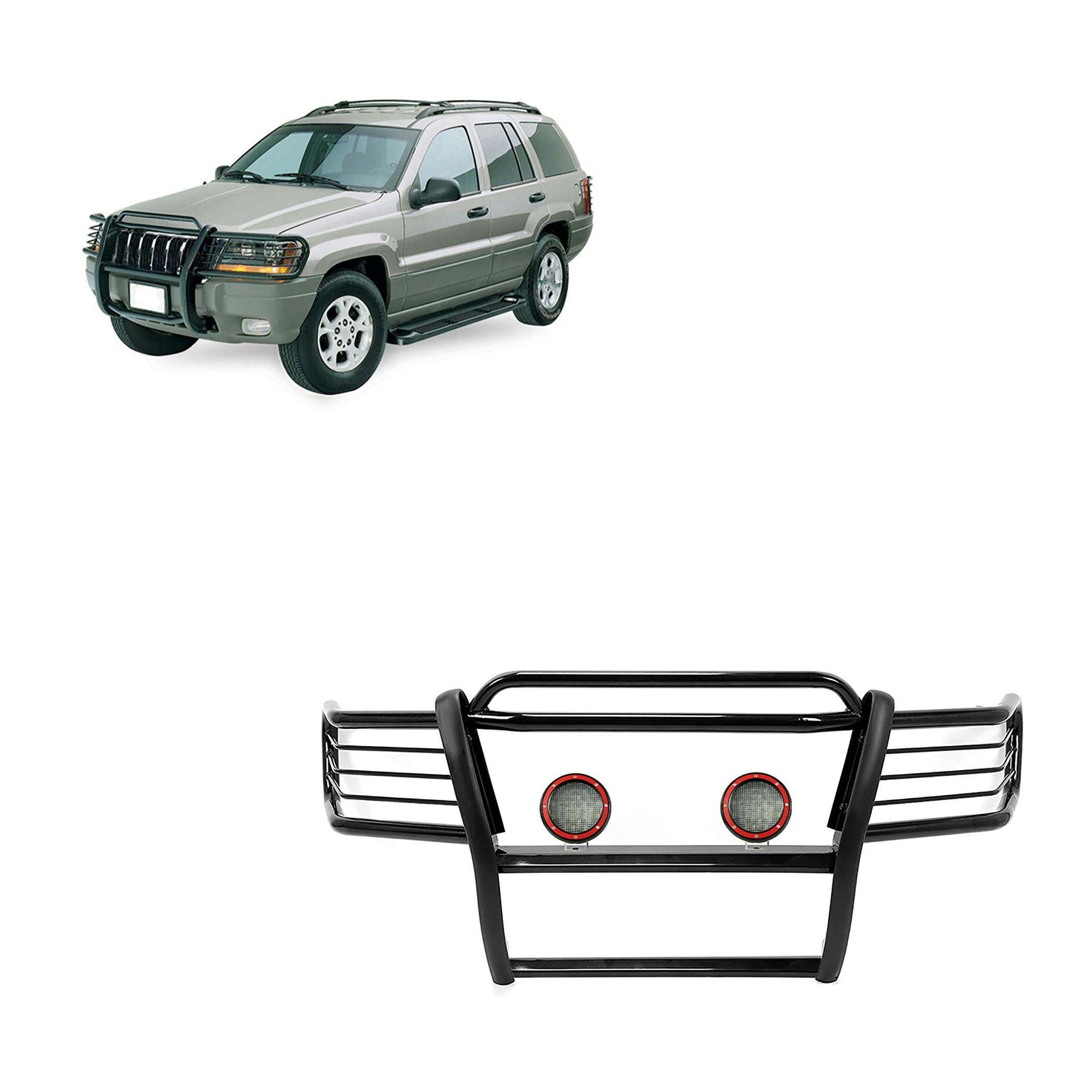 Black Horse Off Road 17EB26MA-PLFR Grille Guard Kit