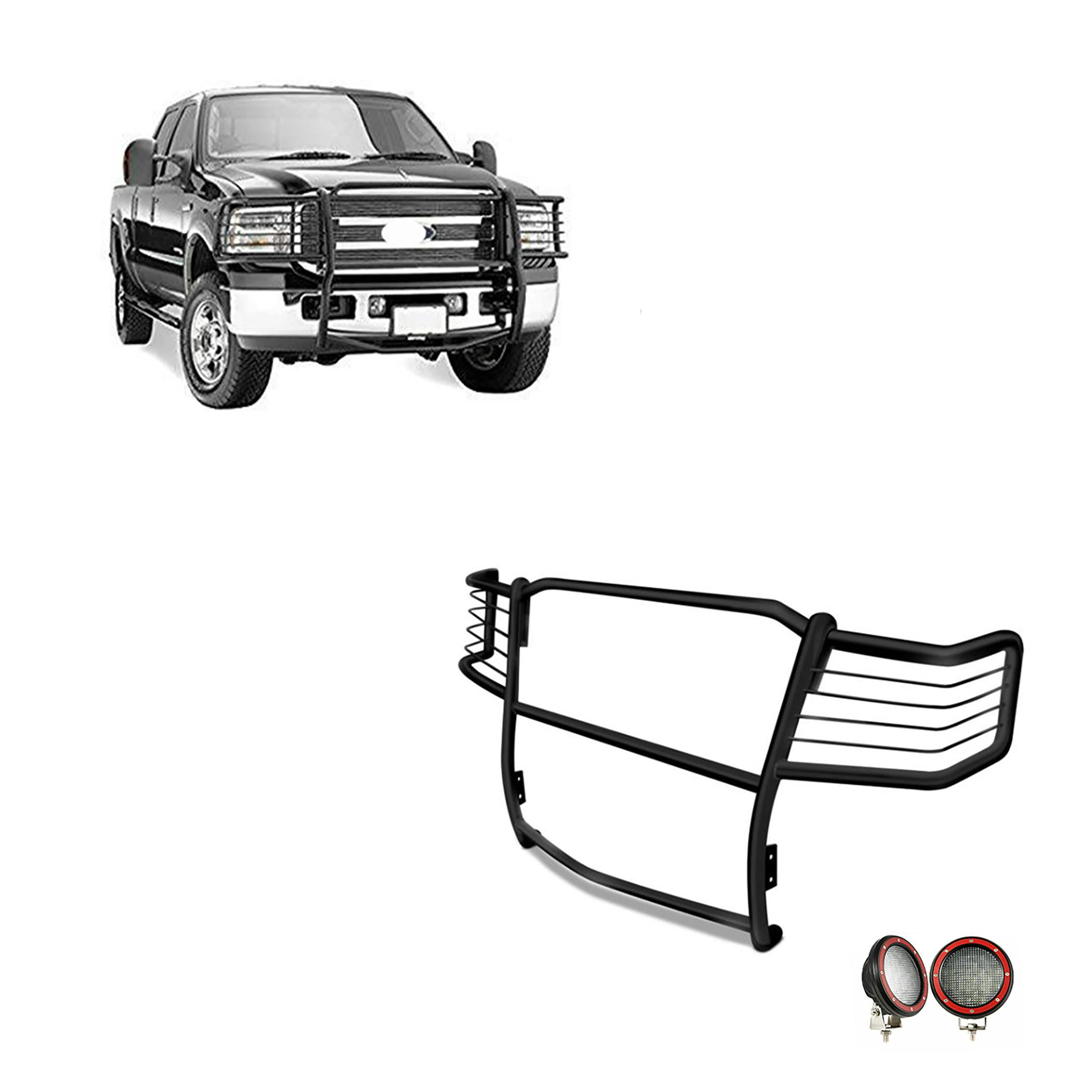 Black Horse Off Road 17FB23MA-PLFR Grille Guard Kit