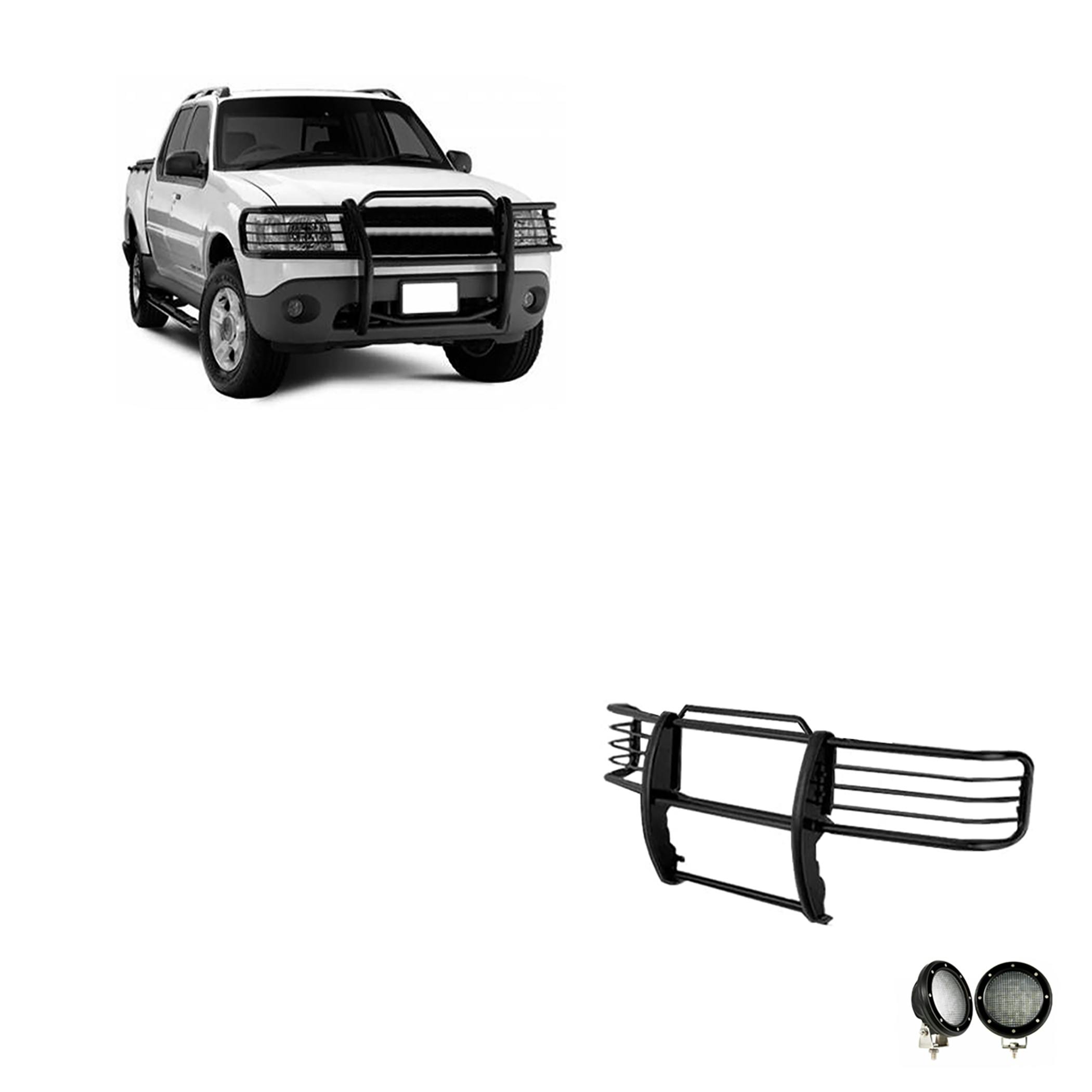Black Horse Off Road 17FJ24MA-PLFB Grille Guard Kit