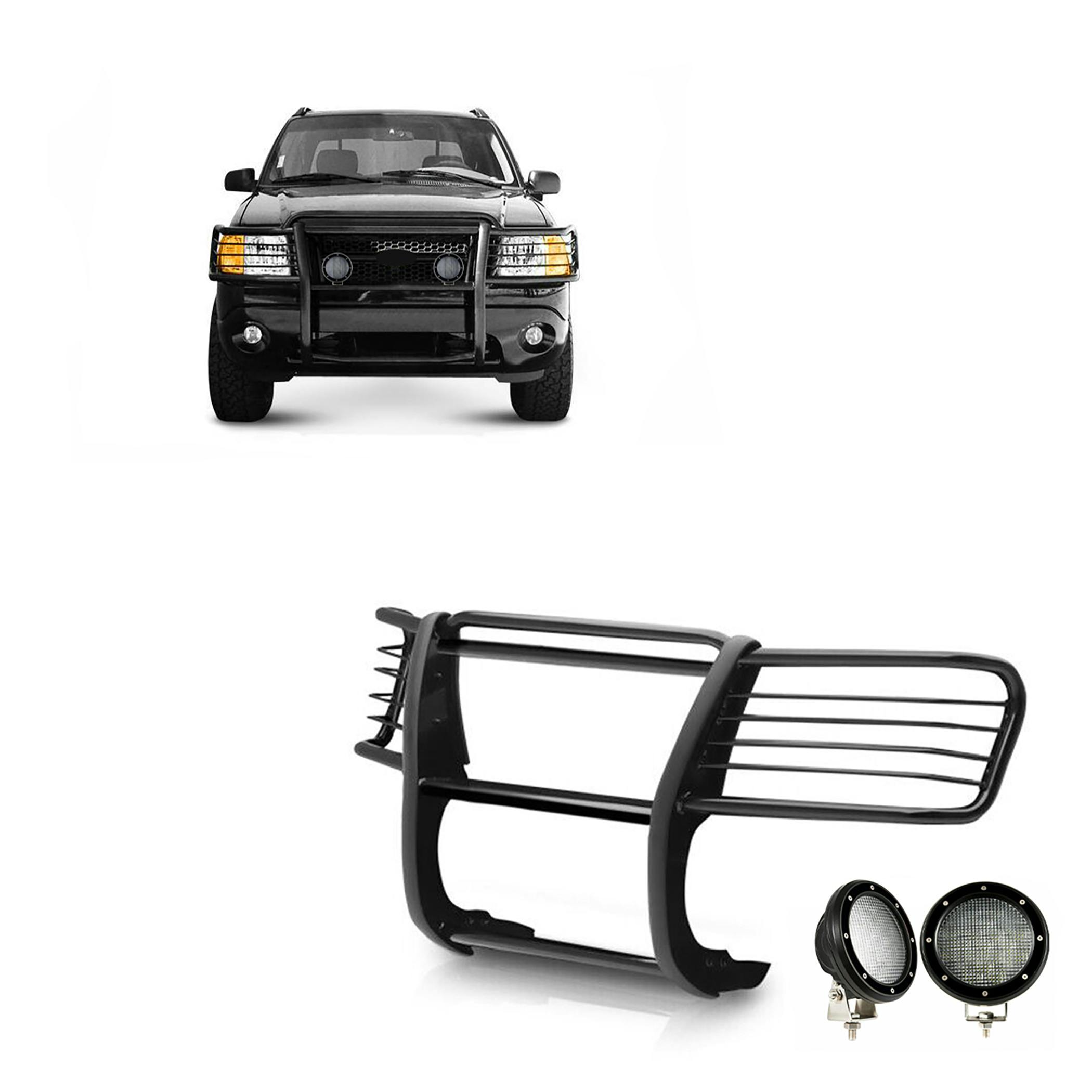Black Horse Off Road 17FJ26MA-PLFB Grille Guard Kit