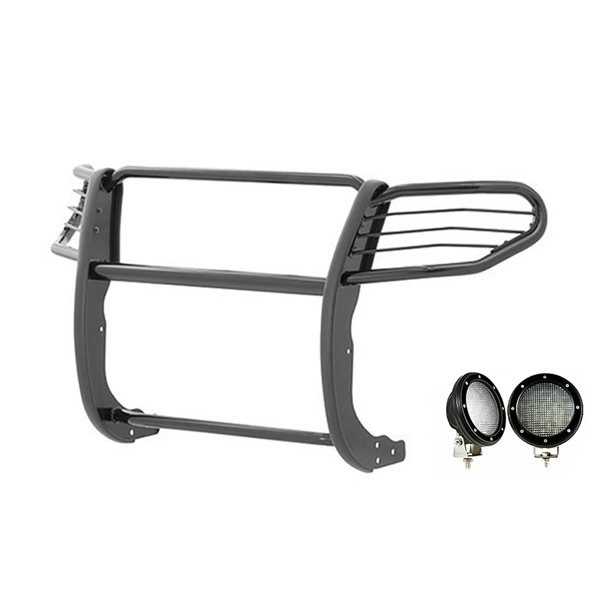 Black Horse Off Road 17FJ28MA-PLFB Grille Guard Kit