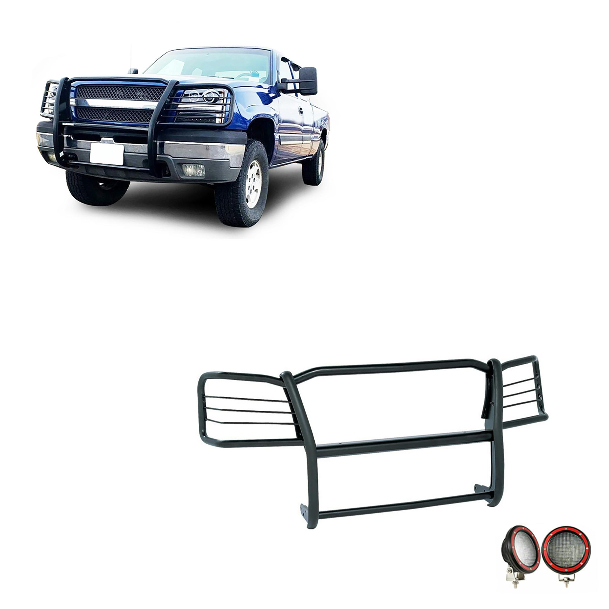Black Horse Off Road 17GT25MA-PLFR Grille Guard Kit