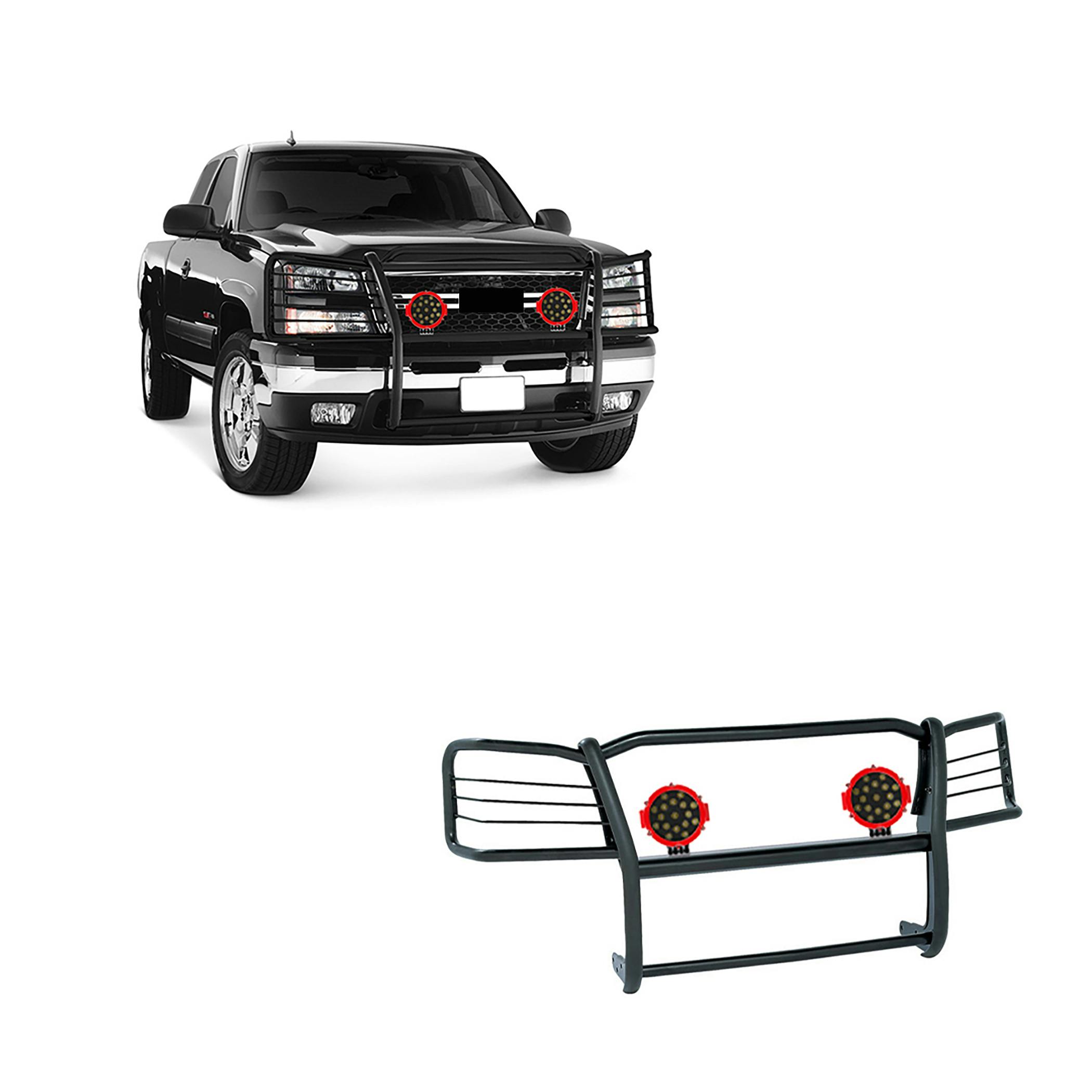 Black Horse Off Road 17GT25MA-PLR Grille Guard Kit