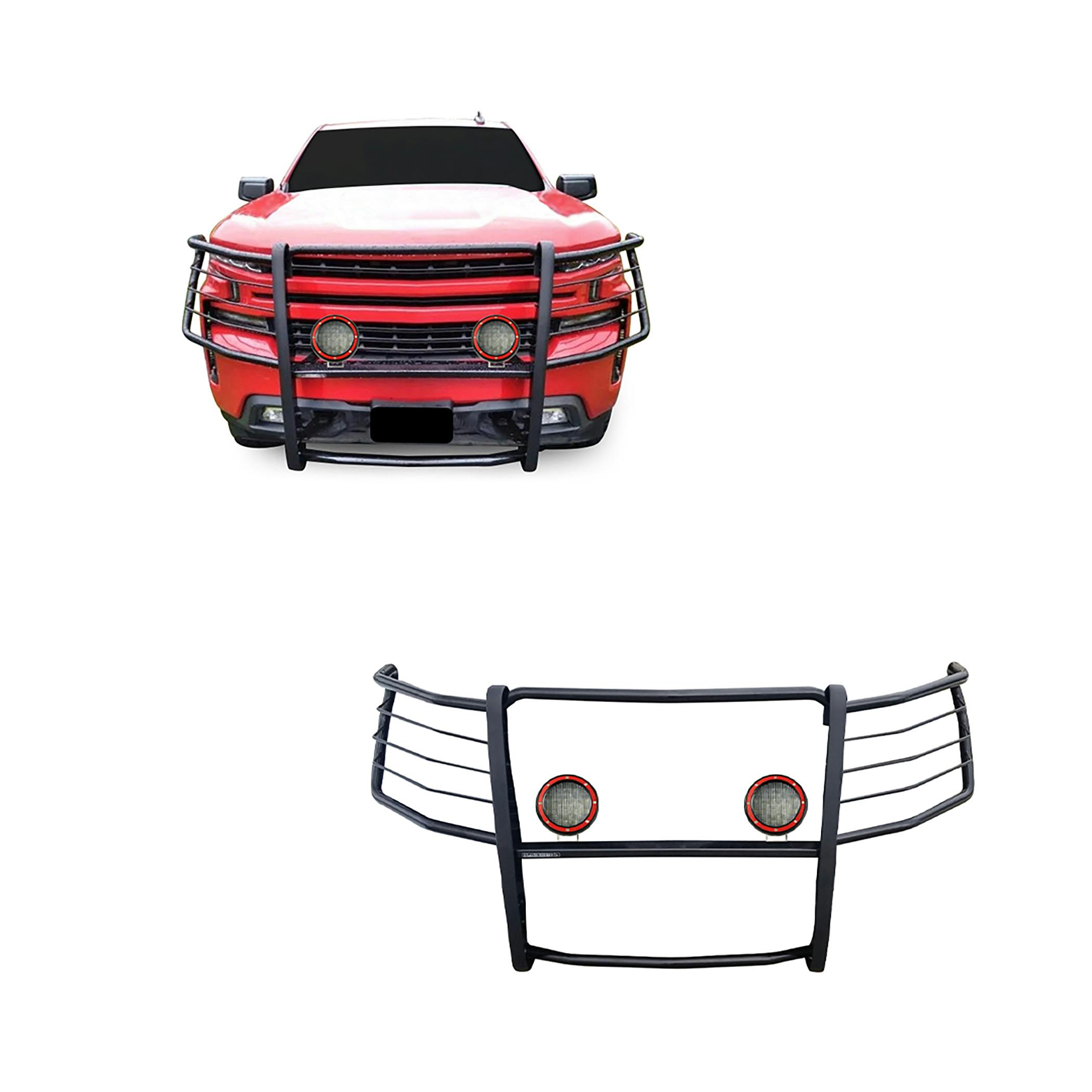 Black Horse Off Road 17GT29MA-PLFR Grille Guard Kit