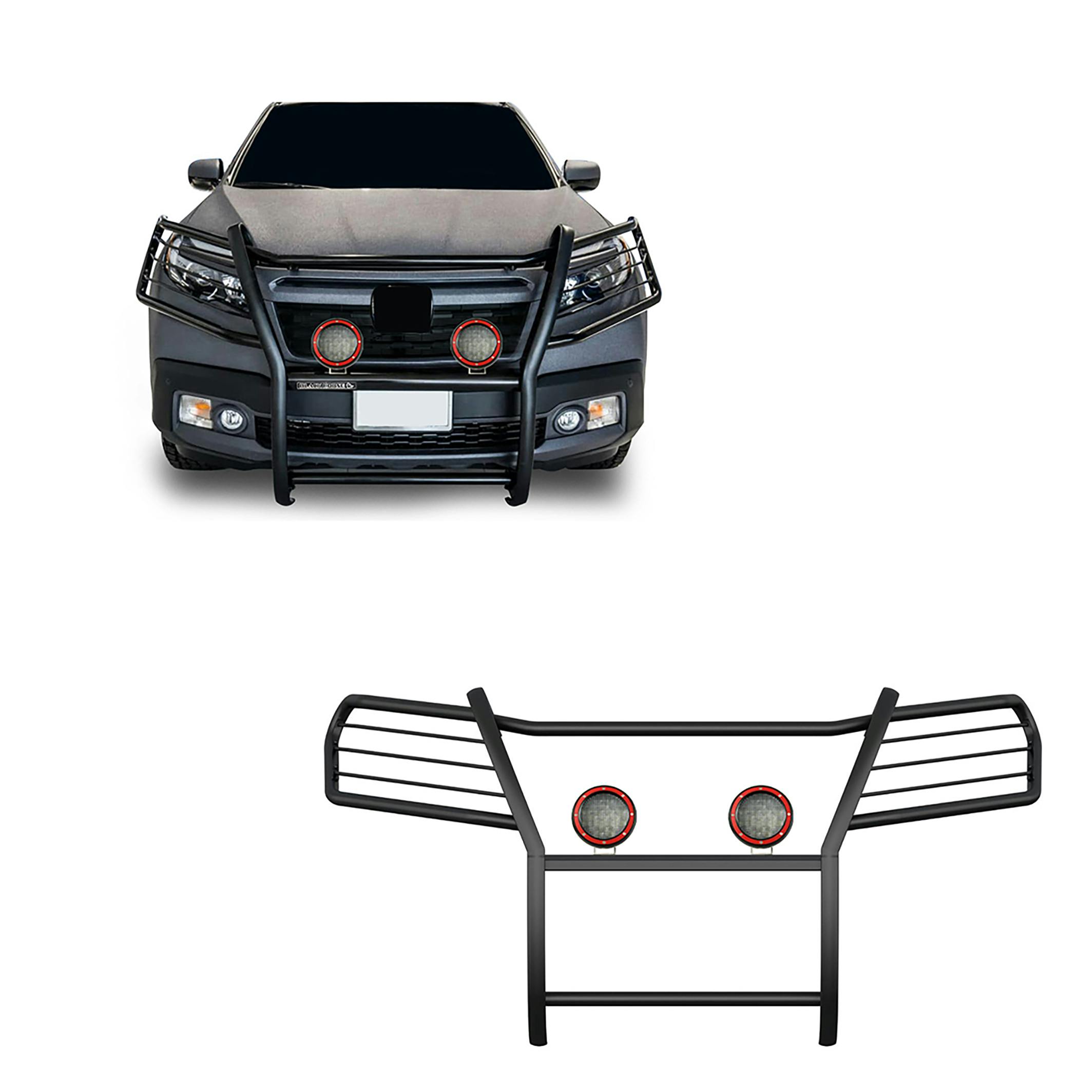 Black Horse Off Road 17H01MA-PLFR Grille Guard Kit