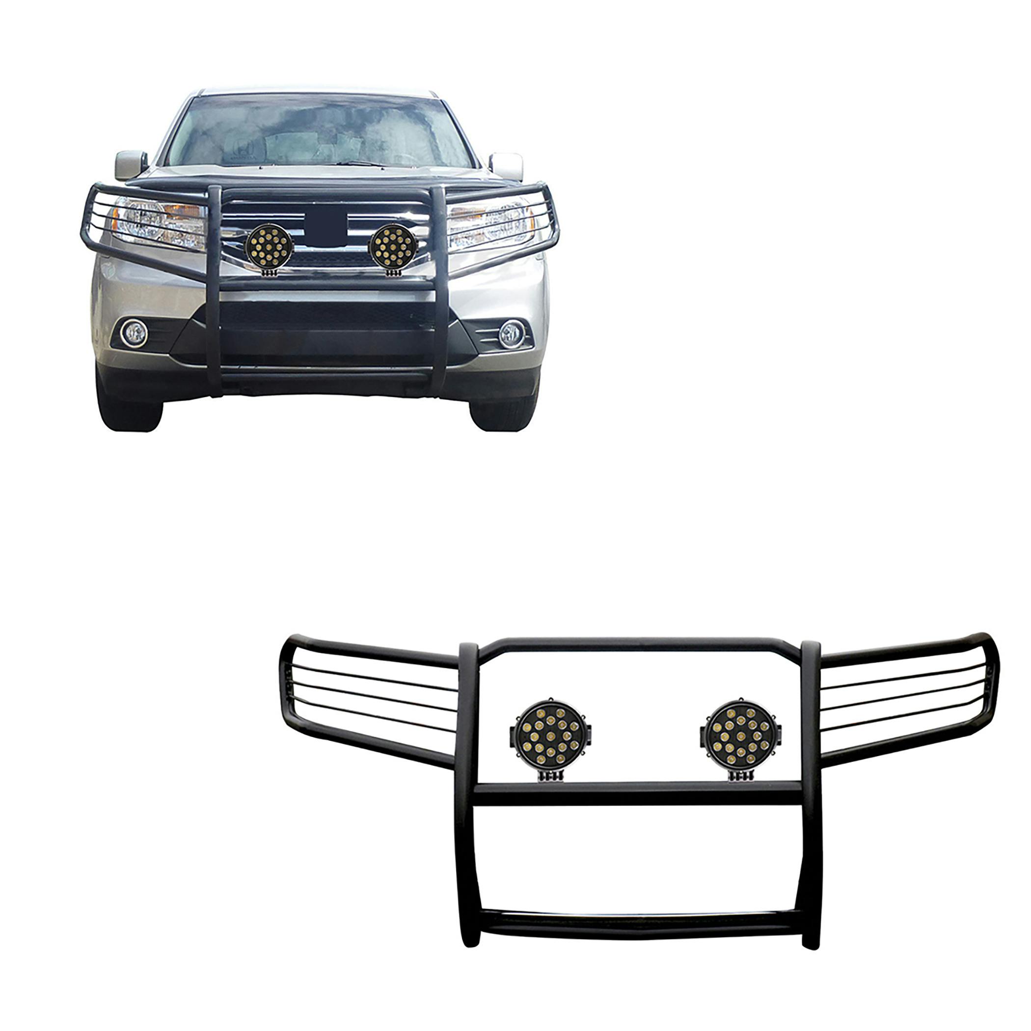 Black Horse Off Road 17H151400MA-PLB Grille Guard Kit