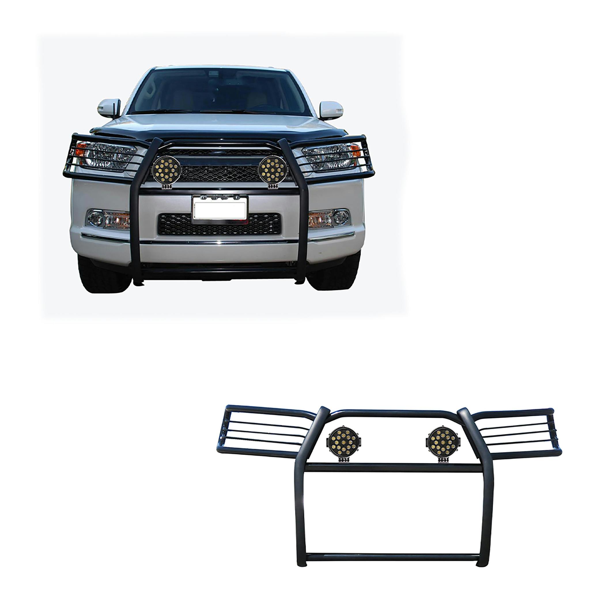Black Horse Off Road 17TU31MA-PLB Grille Guard Kit
