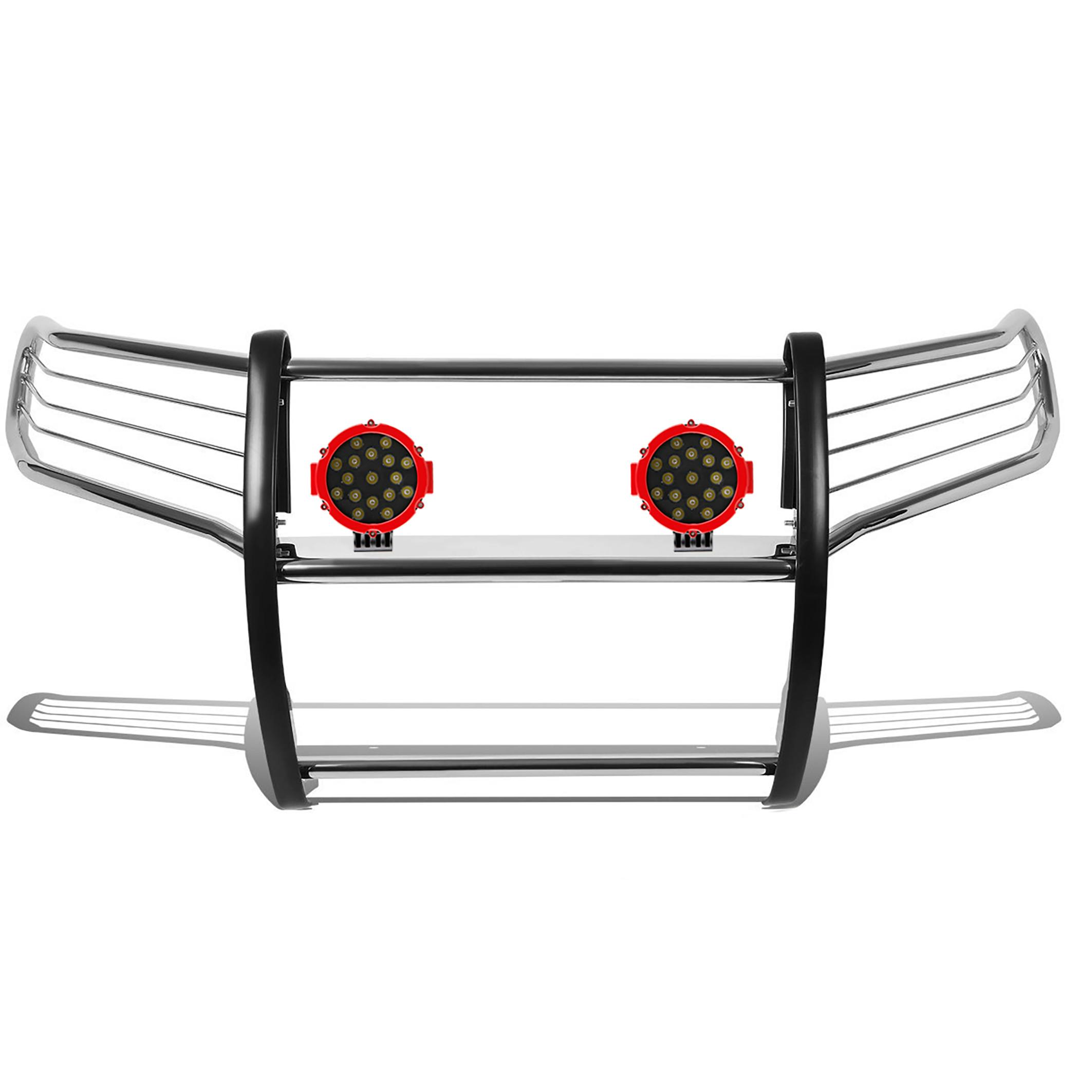 Black Horse Off Road 17TU31MSS-PLR Grille Guard Kit
