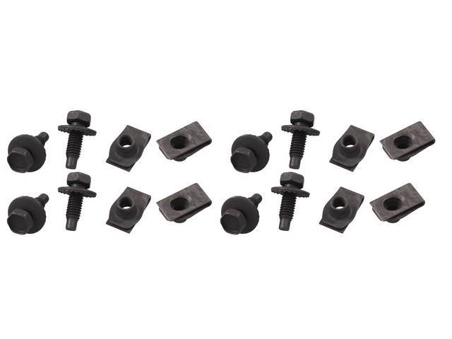 Front Valance Panel Brackets Mounting Kit