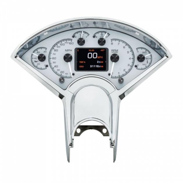 Chevy Analog Dash Gauges, Dakota Digital (HDX), 1955-1956