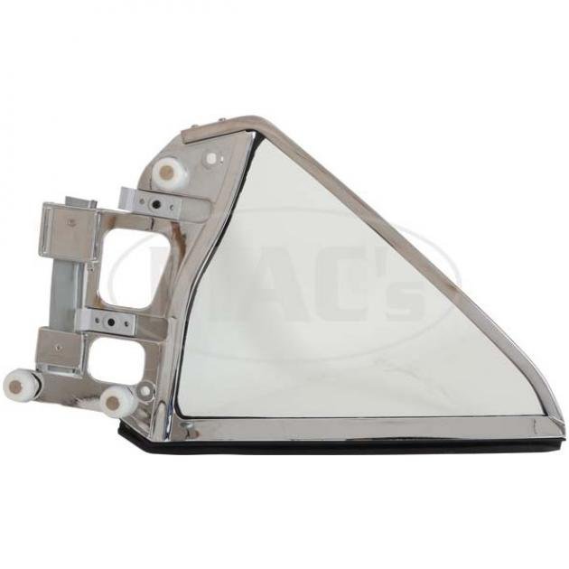 Ford Mustang Coupe Quarter Window Assembly - Right - Clear Glass