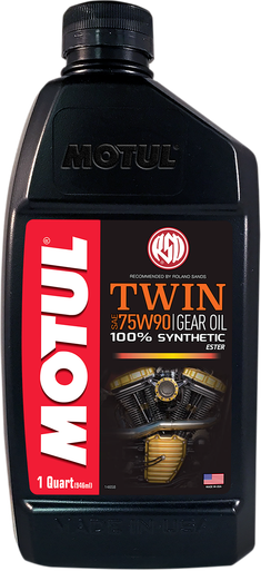 MOTUL V-Twin Synthetic Gear Oil - 75W-90 - 1 U.S. quart 108064