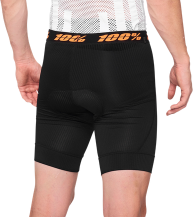 100% Crux Liner Shorts - Black - US 38 40048-00005