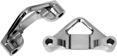 ACCUTRONIX Hot Legs/Bagger Legs Fender Spacers - Chrome - 0.8125" Spacer - For 6-3/8" Width Fender TFS41-EMF812C
