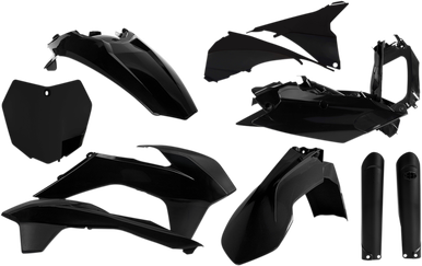 ACERBIS Full Replacement Body Kit - Black - KTM 2403090001