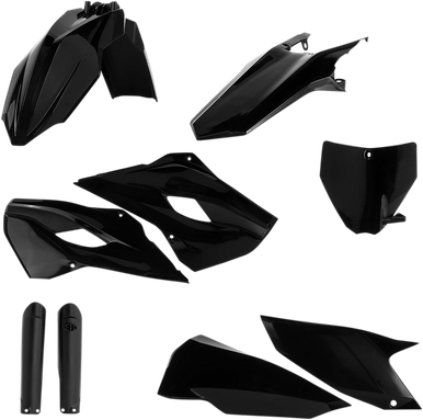 ACERBIS Full Replacement Body Kit - OE Black - Husqvarna 2470695135