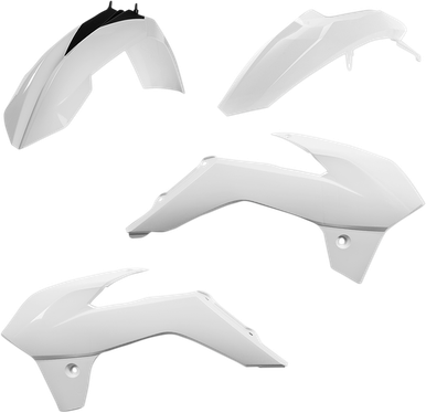 ACERBIS Standard Replacement Body Kit- White/Black - SX85 2314320002