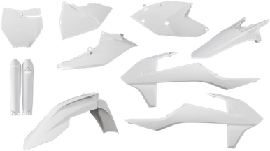 ACERBIS Full Replacement Body Kit - White - KTM 2421060002