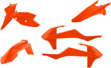 ACERBIS Standard Replacement Body Kit- '16 Orange - KTM 2634065226
