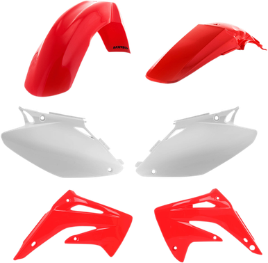 ACERBIS Standard Replacement Body Kit - '03 Red/White - CR 2070970244