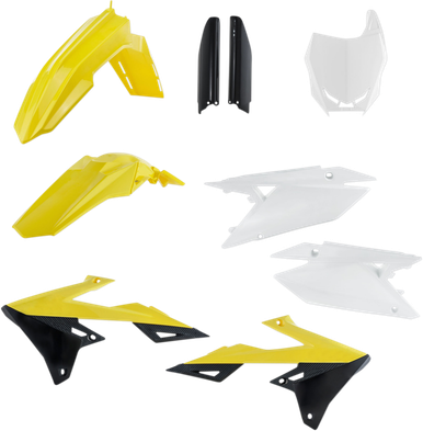 ACERBIS Full Replacement Body Kit - OE Yellow/Black/White - RMZ450 2686555909