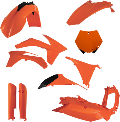 ACERBIS Full Replacement Body Kit - OE Orange - KTM 2205290145