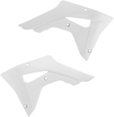 ACERBIS Radiator Shrouds - White - CRF450RX 2645450002