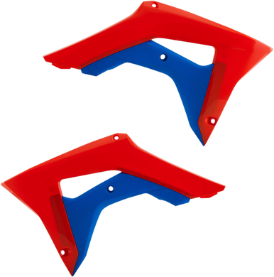ACERBIS Radiator Shrouds - Red/Blue - CRF 2630661228