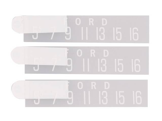 Ford Early Styled Radio Screen Protector, Vinyl