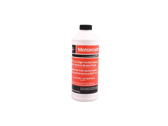 BRAKE FLUID, DOT 4 LV