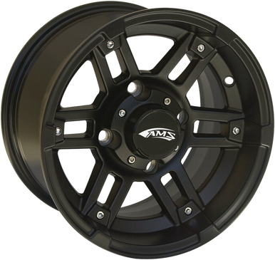 AMS Wheel - Front/Rear - Black - 12x7 - 4/110 - 5+2 2709-039AM