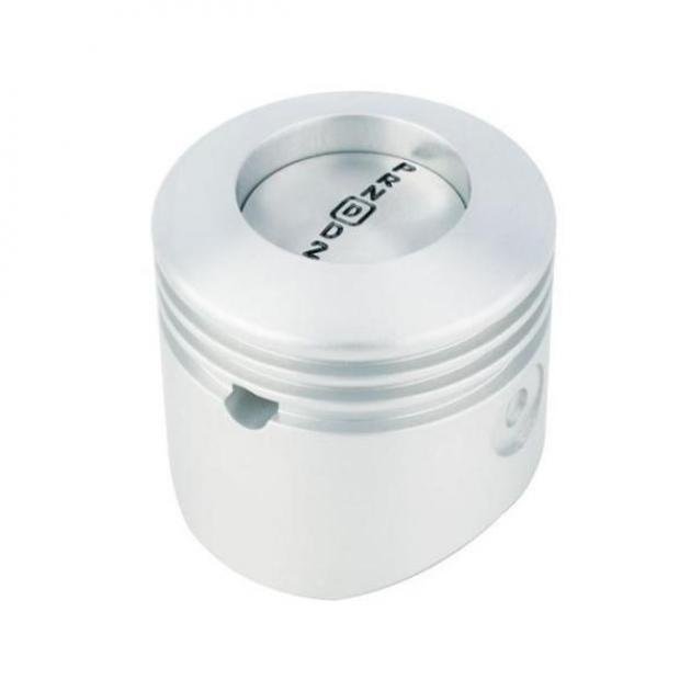 Shift Knob, Lokar, Brushed Aluminum, Piston Style, 4-Speed, for GM 700R4/200R4/4L80/4L80E/4L60/4L60EAutomatic Transmission