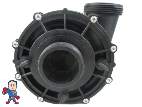 1HP 48 Frame Wet End for Guangdong LX WUA-100 WP-100 LP-100 Hot Tub Pump 2″ X 2″