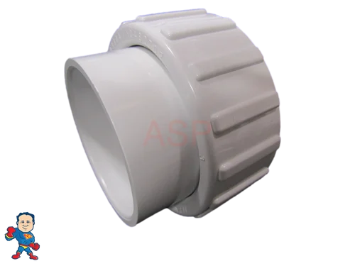 2″ Slip x 2″ Threaded Spa Pump Union with Gasket – Hot Tub Plumbing Connector