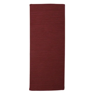 2′ x 15′ Burgundy Red All Purpose Handmade Reversible Rectangle Mudroom Area Throw Rug Runner