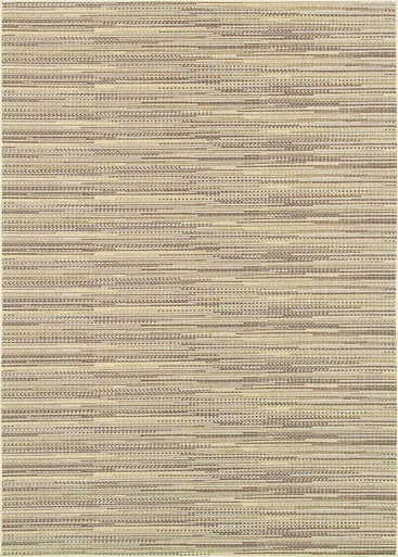 2′ X 3.5′ Beige and Brown Geometric Rectangular Outdoor Area Throw Rug