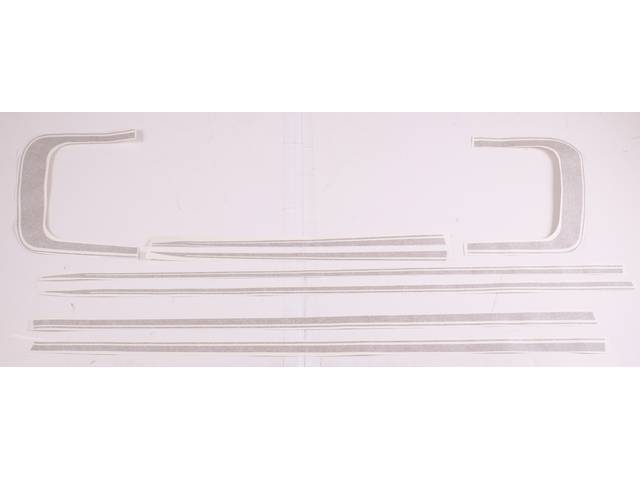 GT Center Body Side C Stripe Kit, Gold, Non-Reflective