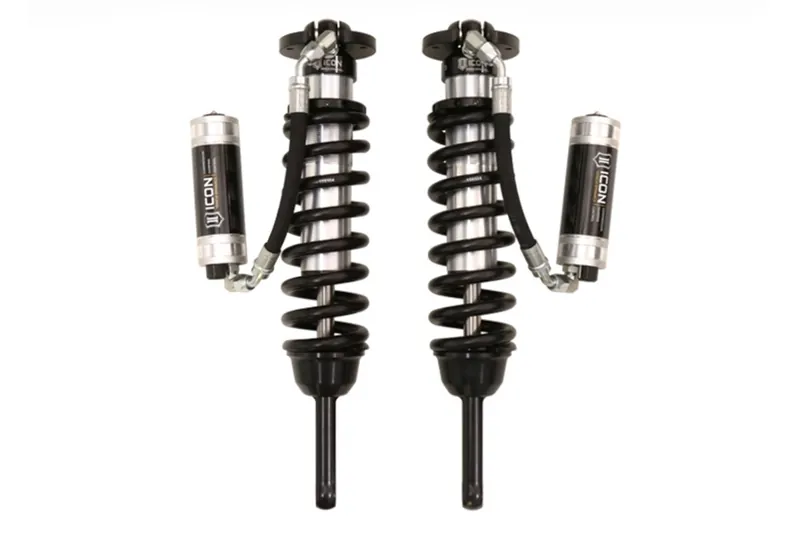 2016-2023 Toyota Tacoma ICON 2.5 Extended Travel Remote Reservoir Front Coilovers withCDCV (0-2.75 inch Lift) | Part# 58735C