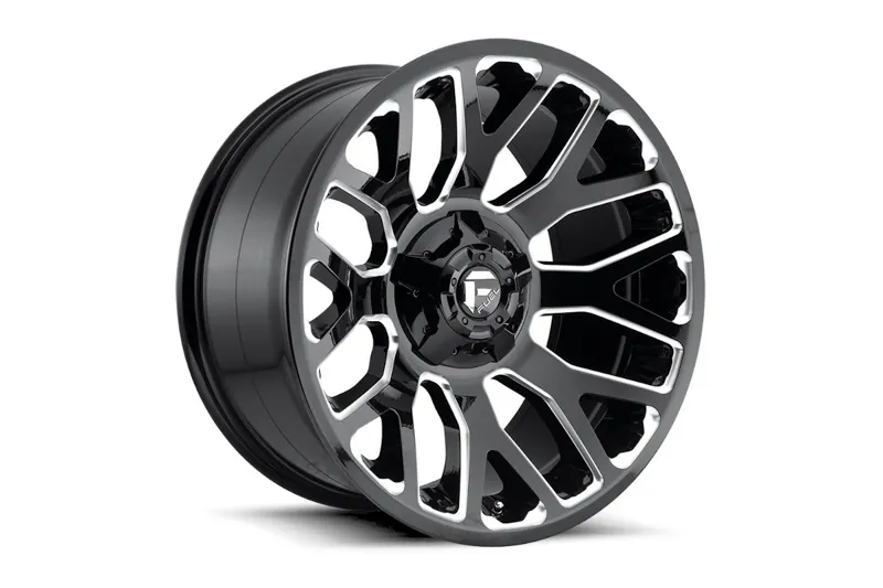 1999-2026 Ford F250 & F350 Fuel 20×9″ Warrior D607 (20mm Offset) Gloss Black Milled D60720901757