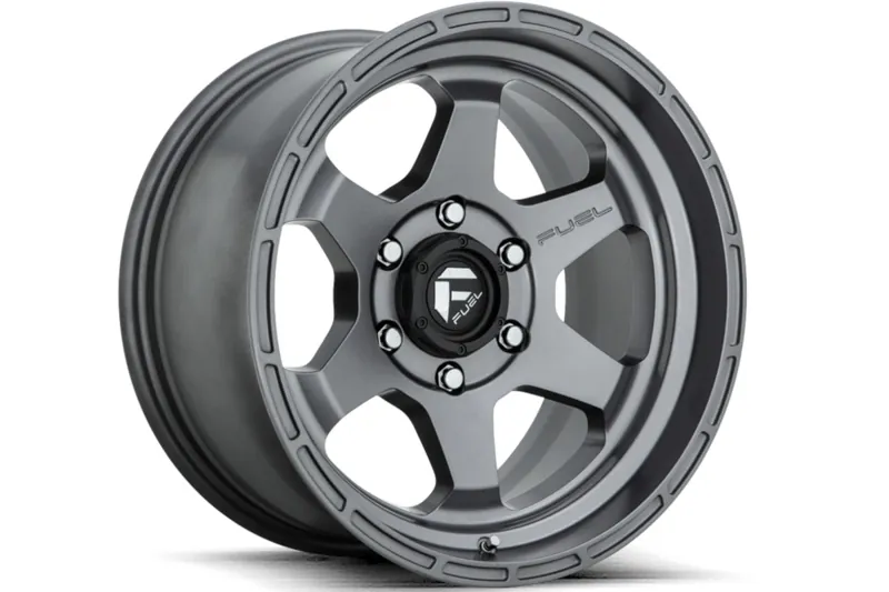 6×139.7mm Bolt Pattern Fuel 20×9 inch Shok D665 Anthracite 19mm Offset Wheel | D66520908457