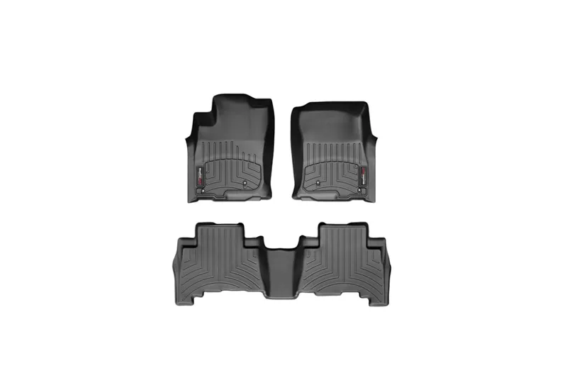 2019-2023 Ford Ranger SuperCab with Carpet Floor WeatherTech DigitalFit Front/Rear Floor Mats – Black | 441518-1-3