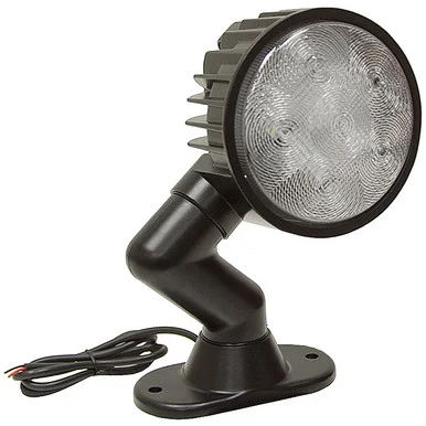 12 Volt DC 1350 Lumens LED Utility Swivel Flood Light Buyers Products 1492125