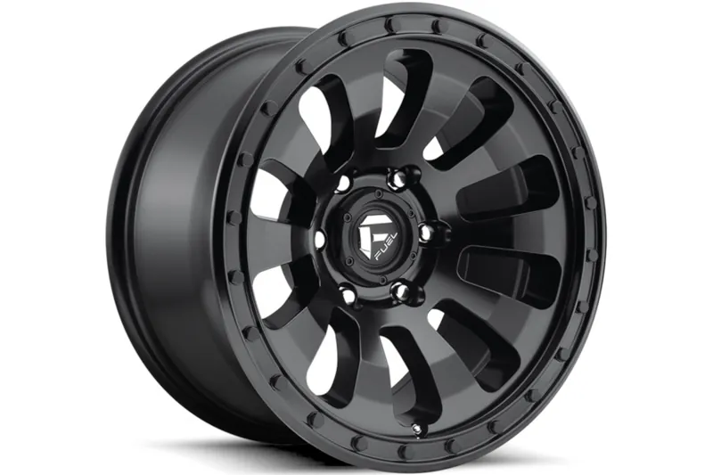 6×139.7mm Bolt Pattern Fuel 18×9 inch Tactic D630 Matte Black 20mm Offset Wheel | D63018908357