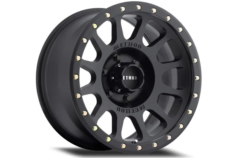 6×139.7mm Bolt Pattern Method 20×9 inch 305 NV Matte Black 18mm Offset Wheel | MR30529060518