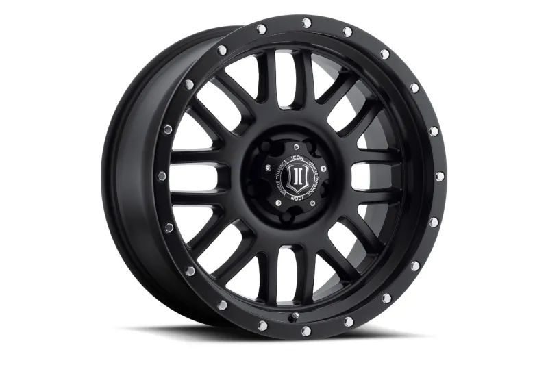 2007-2021 Toyota Tundra ICON Alpha 20×9 inch Wheel (Black) | 1220905556SB