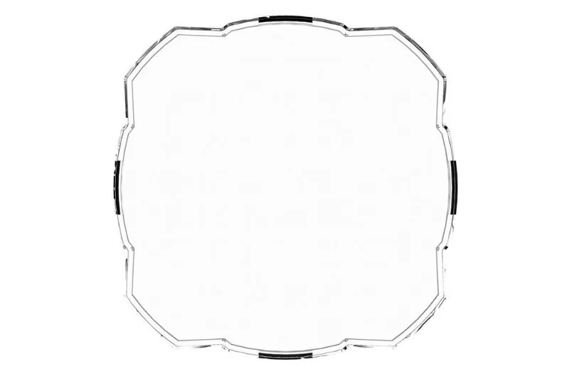 | KCL5326 KC HiLites FLEX ERA 4 Hard Cover Light Shield Clear